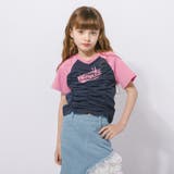 【綿100%/吸水速乾】プラネットロゴギャザーラグランTシャツ | URBAN CHERRY | 詳細画像4