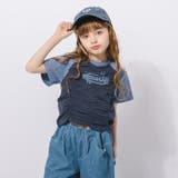 【綿100%/吸水速乾】プラネットロゴギャザーラグランTシャツ | URBAN CHERRY | 詳細画像5