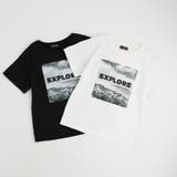 【綿100%/吸水速乾】モノクロフォトプリントTシャツ | URBAN CHERRY | 詳細画像2
