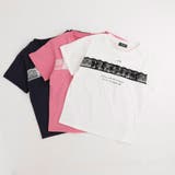 【綿100%/吸水速乾】フラワーロゴプリントレースTシャツ | URBAN CHERRY | 詳細画像2