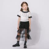 【綿100%/吸水速乾】レースフリルフレンチハートプリントクロップドTシャツ | URBAN CHERRY | 詳細画像26