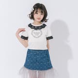 【綿100%/吸水速乾】レースフリルフレンチハートプリントクロップドTシャツ | URBAN CHERRY | 詳細画像61