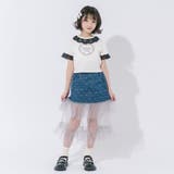 【綿100%/吸水速乾】レースフリルフレンチハートプリントクロップドTシャツ | URBAN CHERRY | 詳細画像63
