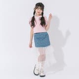 【綿100%/吸水速乾】レースフリルフレンチハートプリントクロップドTシャツ | URBAN CHERRY | 詳細画像70