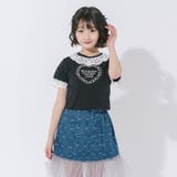 【綿100%/吸水速乾】レースフリルフレンチハートプリントクロップドTシャツ | URBAN CHERRY | 詳細画像72