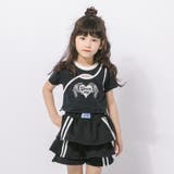 【綿100％/吸水速乾】ハートエンジェルラメプリントカットクロップドTシャツ | URBAN CHERRY | 詳細画像24 