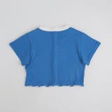 【綿100％/吸水速乾】ハートエンジェルラメプリントカットクロップドTシャツ | URBAN CHERRY | 詳細画像9 