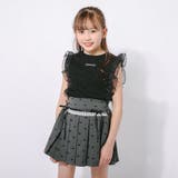 「快適さらリブ素材」シアーフリルノースリーブリブトップス | URBAN CHERRY | 詳細画像12 