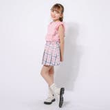 「快適さらリブ素材」シアーフリルノースリーブリブトップス | URBAN CHERRY | 詳細画像20 