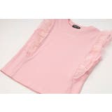 「快適さらリブ素材」シアーフリルノースリーブリブトップス | URBAN CHERRY | 詳細画像24 