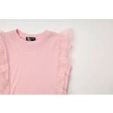 「快適さらリブ素材」シアーフリルノースリーブリブトップス | URBAN CHERRY | 詳細画像26 