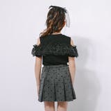 「快適さらリブ素材」カットショルダーシアーフリルリブトップス | URBAN CHERRY | 詳細画像10 