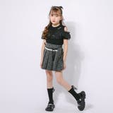 「快適さらリブ素材」カットショルダーシアーフリルリブトップス | URBAN CHERRY | 詳細画像12 