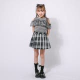 「快適さらリブ素材」カットショルダーシアーフリルリブトップス | URBAN CHERRY | 詳細画像19 