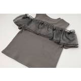 「快適さらリブ素材」カットショルダーシアーフリルリブトップス | URBAN CHERRY | 詳細画像25 