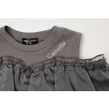 「快適さらリブ素材」カットショルダーシアーフリルリブトップス | URBAN CHERRY | 詳細画像27 