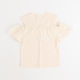 「快適さらリブ素材」カットショルダーシアーフリルリブトップス | URBAN CHERRY | 詳細画像8 