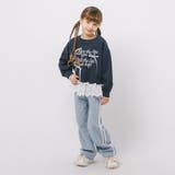 フレンチロゴプリントレースドッキングトレーナー | URBAN CHERRY | 詳細画像11 