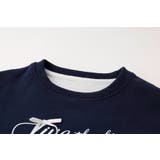 フレンチロゴプリントレースドッキングトレーナー | URBAN CHERRY | 詳細画像12 