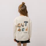 オーバーサイズペイントライクプリントデザイントレーナー | URBAN CHERRY | 詳細画像6 