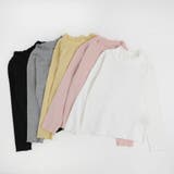 プチハイネックカラーメロウトップス | URBAN CHERRY | 詳細画像2 