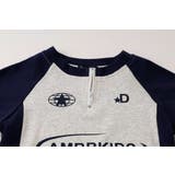 バイカラーフロントロゴプリントハーフジップトップス | URBAN CHERRY | 詳細画像16 