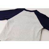 バイカラーフロントロゴプリントハーフジップトップス | URBAN CHERRY | 詳細画像20 