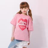 ハートレコードプリントチュールドッキングTシャツ | URBAN CHERRY | 詳細画像15 
