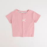 バックカットデザインワンポイントリボンプリントTシャツ | URBAN CHERRY | 詳細画像6