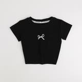 バックカットデザインワンポイントリボンプリントTシャツ | URBAN CHERRY | 詳細画像7