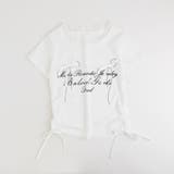 ネックレースデザインリボンプリントTシャツ | URBAN CHERRY | 詳細画像4 