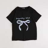 ギンガムチェックリボン刺繍Tシャツ | URBAN CHERRY | 詳細画像7 