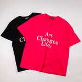 フレンチテキストロゴデザインTシャツ | URBAN CHERRY | 詳細画像2