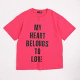ラブテキストデザインオーバーサイズTシャツ | URBAN CHERRY | 詳細画像4