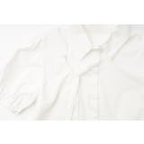 カットデザインギャザーパフスリーブクロップドブラウス | URBAN CHERRY | 詳細画像16 