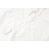 カットデザインギャザーパフスリーブクロップドブラウス | URBAN CHERRY | 詳細画像17 