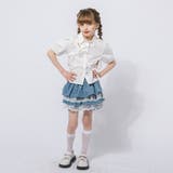 カットデザインギャザーパフスリーブクロップドブラウス | URBAN CHERRY | 詳細画像24 