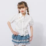 カットデザインギャザーパフスリーブクロップドブラウス | URBAN CHERRY | 詳細画像8 