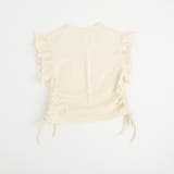 フレンチスリーブフリルサイドギャザートップス | URBAN CHERRY | 詳細画像12 