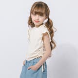 フレンチスリーブフリルサイドギャザートップス | URBAN CHERRY | 詳細画像3 