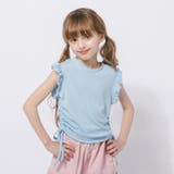 フレンチスリーブフリルサイドギャザートップス | URBAN CHERRY | 詳細画像4 