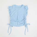 フレンチスリーブフリルサイドギャザートップス | URBAN CHERRY | 詳細画像9 