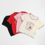 マルチプリント配色メロウTシャツ | URBAN CHERRY | 詳細画像2