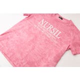 ラメデザインロゴプリントオーバーサイズTシャツ | URBAN CHERRY | 詳細画像16 