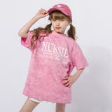ラメデザインロゴプリントオーバーサイズTシャツ | URBAN CHERRY | 詳細画像3 