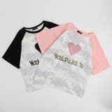 タイダイデザインハートロゴプリントラグランオーバーサイズTシャツ | URBAN CHERRY | 詳細画像2