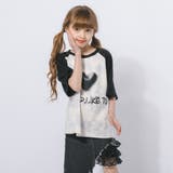 タイダイデザインハートロゴプリントラグランオーバーサイズTシャツ | URBAN CHERRY | 詳細画像9