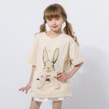 ラビットプリントオーガンジーリボンオーバーサイズTシャツ | URBAN CHERRY | 詳細画像10 