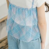 【2点セット】フレンチスリーブトップス＋チェックシアーフリルキャミ | URBAN CHERRY | 詳細画像45 