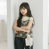 【2点セット】フレンチスリーブトップス+チェックシアーフリルキャミ | URBAN CHERRY | 詳細画像53